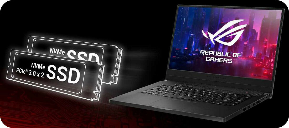 Laptop ASUS Zephyrus G15 GA502 GA502DU GA502IU GA502IV - dysk SSD