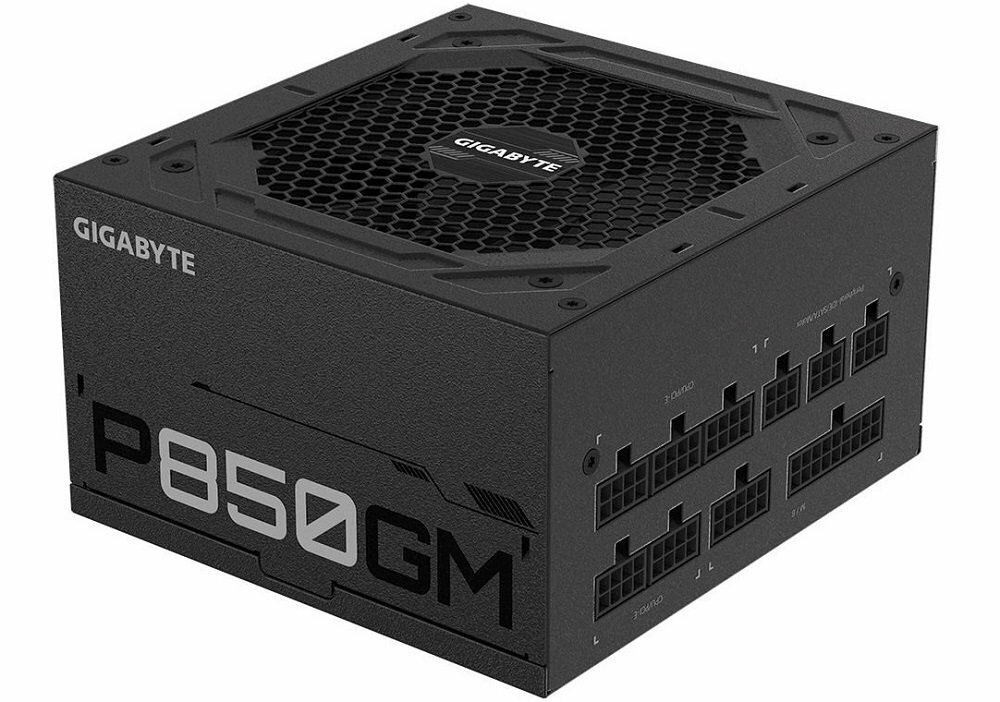 Zasilacz GIGABYTE P850GM 850W Gold - zlacza