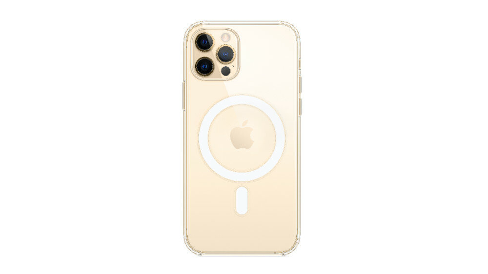 ETUI DO IPHONE 12 PRO CASE Z MAGSAFE lekkie przezroczyste eksponuje barwy wbudowane magnesy idealnie wpasowuje się w dłoń