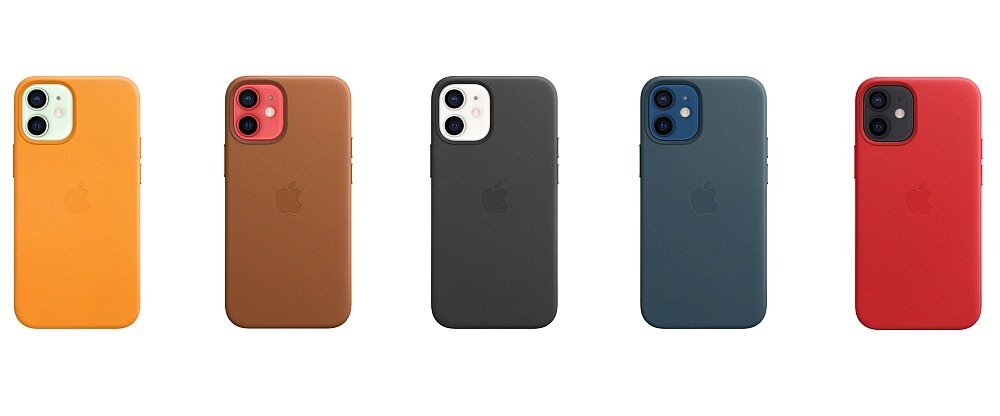 Etui APPLE Leather Case MagSafe do iPhone 12 opis cechy funkcje specyfikacja dopasowanie
