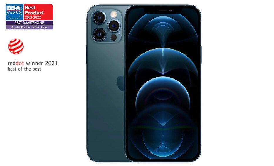 Smartfon APPLE iPhone 12 Pro Max nagroda EISA najlepszy produkt