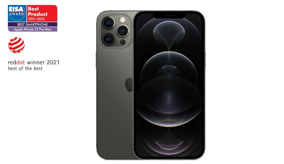 Smartfon APPLE iPhone 12 Pro Max nagroda EISA najlepszy produkt