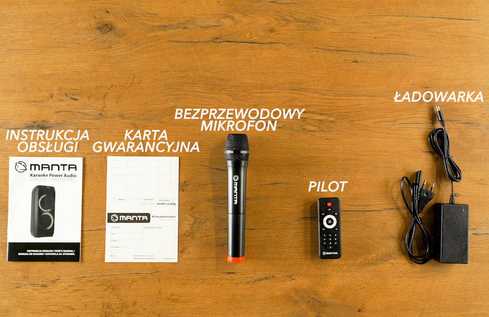 Комплект Power audio MANTA SPK5310Pro