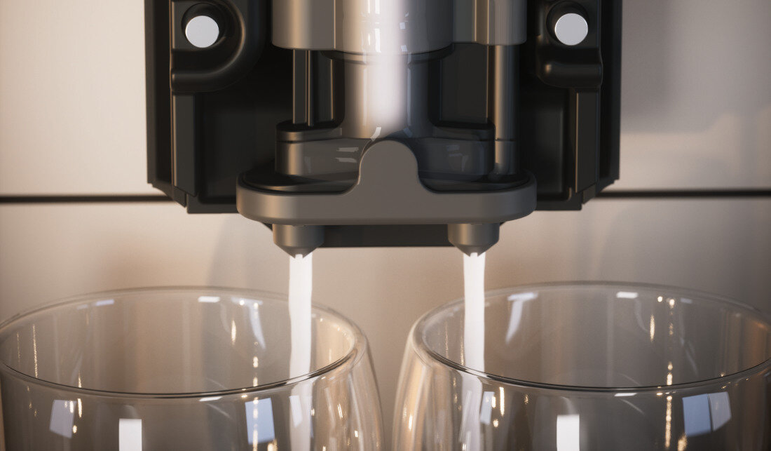 Ekspres MIELE CM CM 6360 Czarny perfekcyjna pianka mleczna