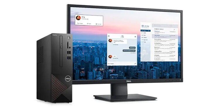 Komputer DELL Vostro 3681 SFF - wydajny zestaw zintegrowana karta graficzna karta dźwiękowa