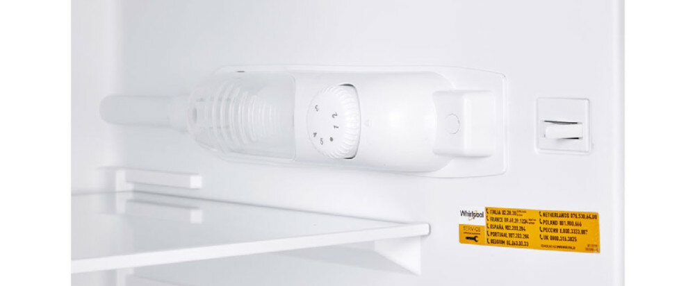 Lodówka WHIRLPOOL W55TM4110W1 Biała sterowanie