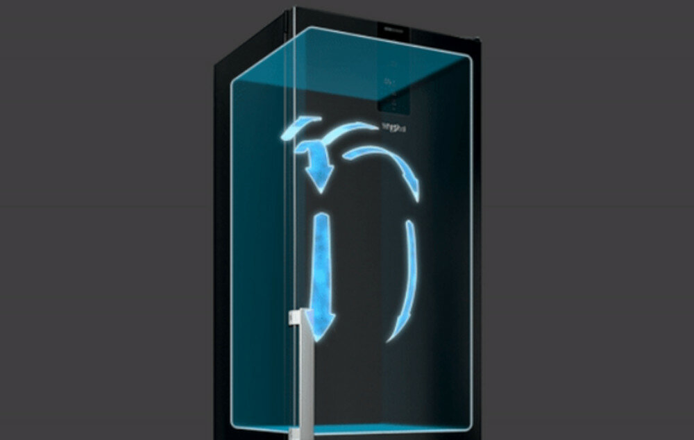 Lodówka WHIRLPOOL W9 921C OX 2 Nofrost Srebrna No Frost