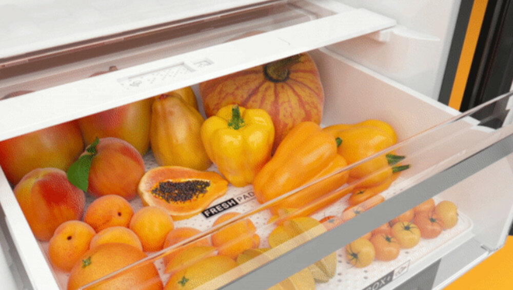 Lodówka WHIRLPOOL W9 921C OX 2 Nofrost Srebrna Fresh Box Fresh Pad