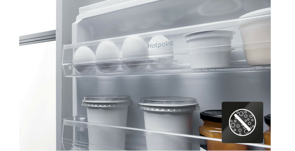 Lodówka HOTPOINT-ARISTON E4D XC1 Nofrost Srebrna HYGIENE ADVANCE