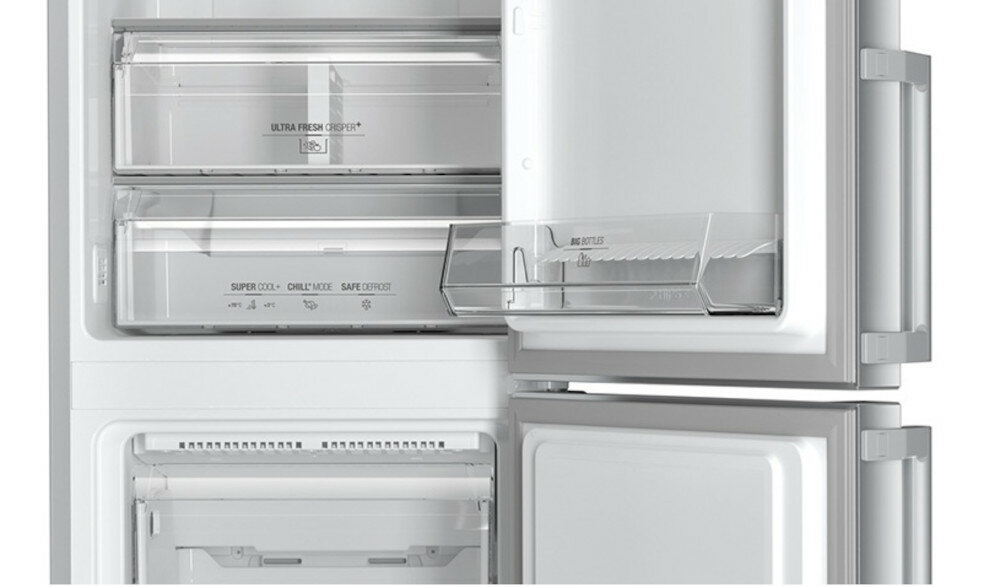 Lodówka HOTPOINT-ARISTON E4D XC1 Nofrost Srebrna Excellent Fit