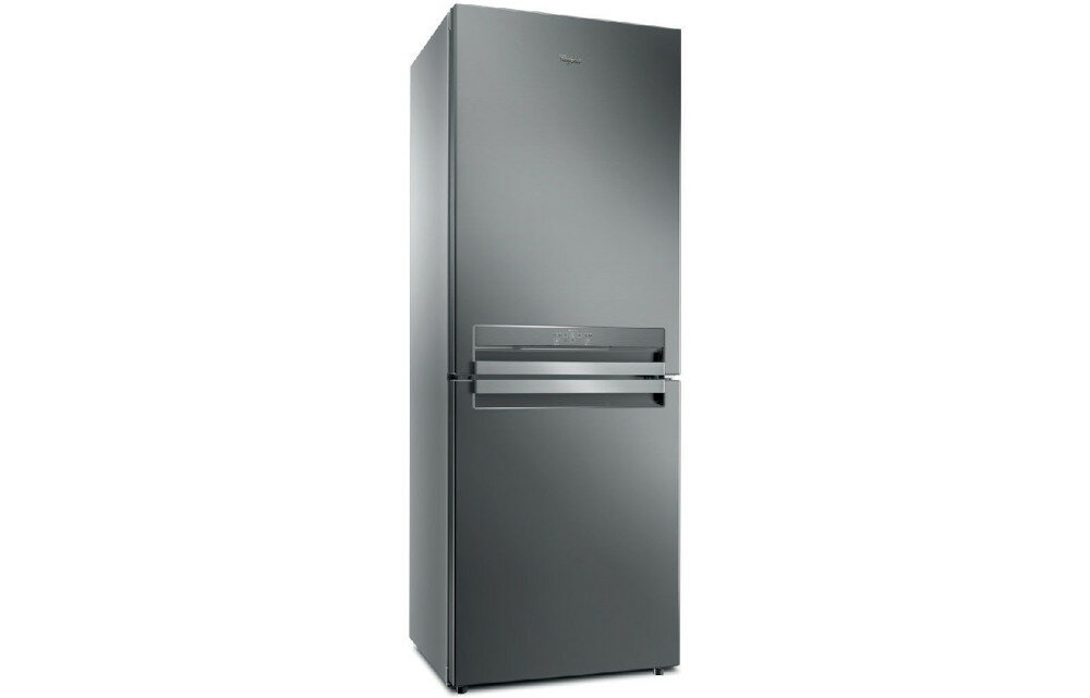 Lodówka WHIRLPOOL B TNF 5322 OX2 Nofrost Srebrna front przód wygląd ogólny Multiflow 6Zmysł