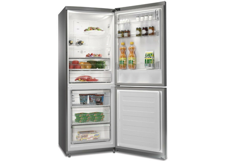 Lodówka WHIRLPOOL B TNF 5322 OX2 Nofrost Srebrna szklane półki