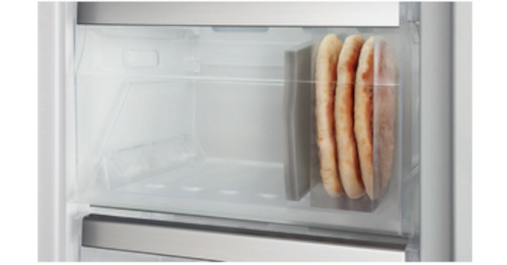 Lodówka WHIRLPOOL B TNF 5322 OX2 Nofrost Srebrna pojemnik 