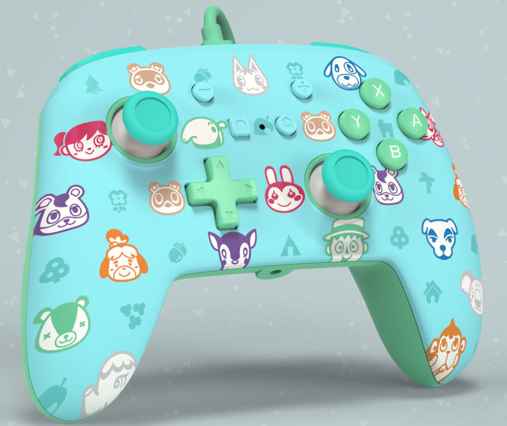 Kontroler POWERA Enhanced  jakość wykoannie sterowanie precyzja konfiguracja gniazdo łączność przewodowa motyw grafika 