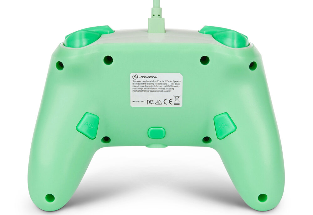 Kontroler POWERA Enhanced  jakość wykoannie sterowanie precyzja konfiguracja gniazdo łączność przewodowa motyw grafika 