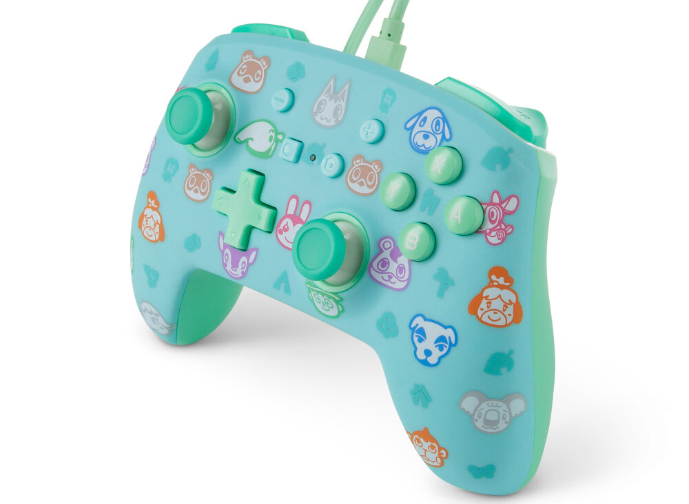 Kontroler POWERA Enhanced  jakość wykoannie sterowanie precyzja konfiguracja gniazdo łączność przewodowa motyw grafika 