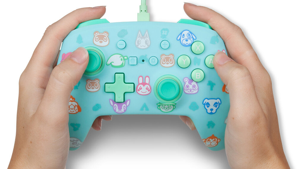 Kontroler POWERA Enhanced  jakość wykoannie sterowanie precyzja konfiguracja gniazdo łączność przewodowa motyw grafika 