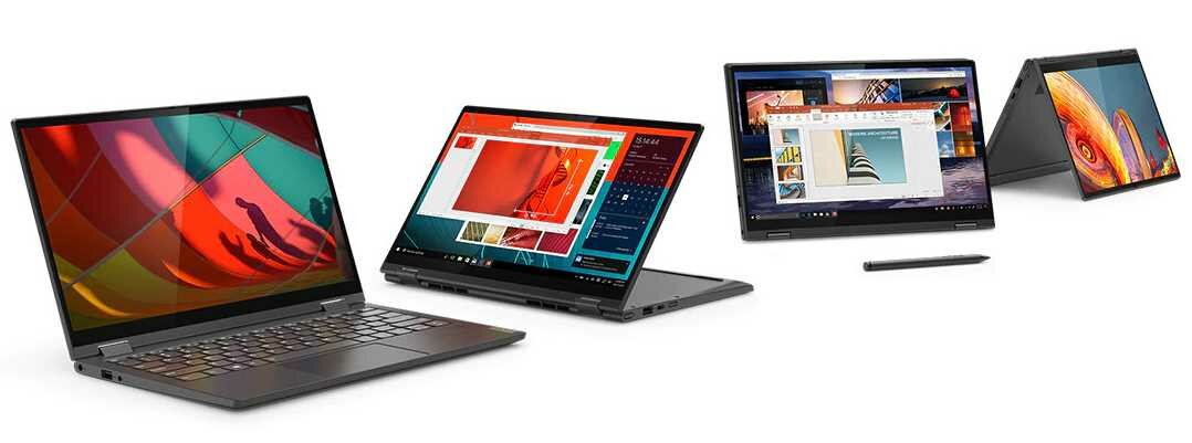 Laptop LENOVO Yoga C640 - styl