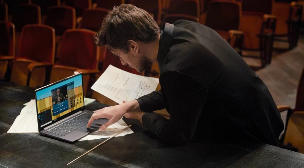 Laptop LENOVO Yoga Slim 7 - Długi czas pracy na baterii