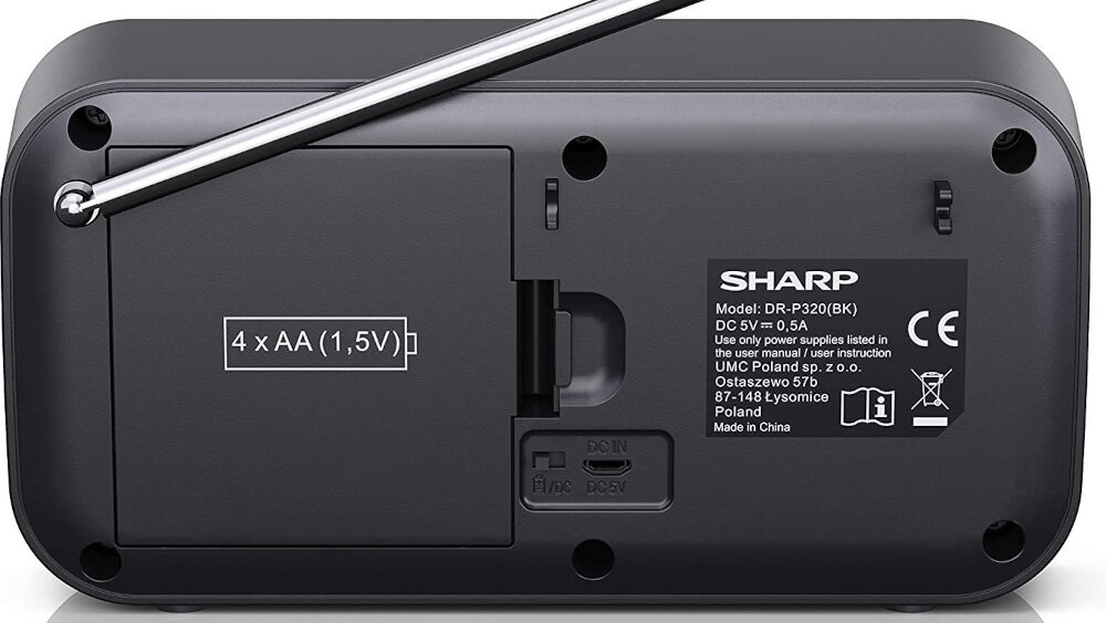 Radio SHARP DR-P320 - wyłącznik czasowy