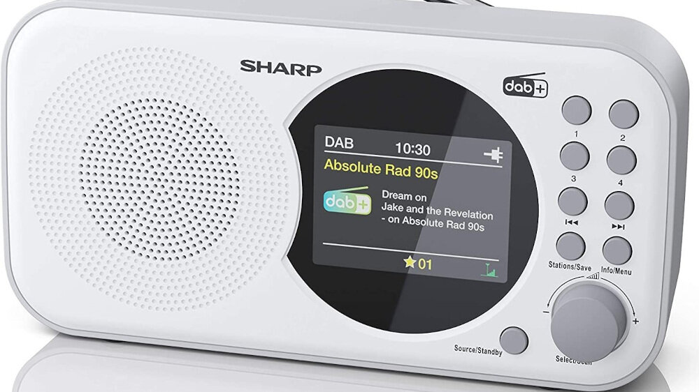 Radio SHARP DR-P320 - montaż