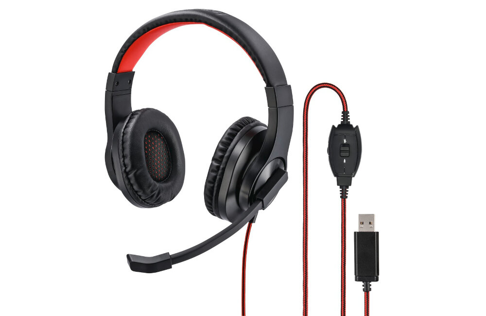 Słuchawki HAMA HS-USB400 Czarny zastosowanie praca biurowa