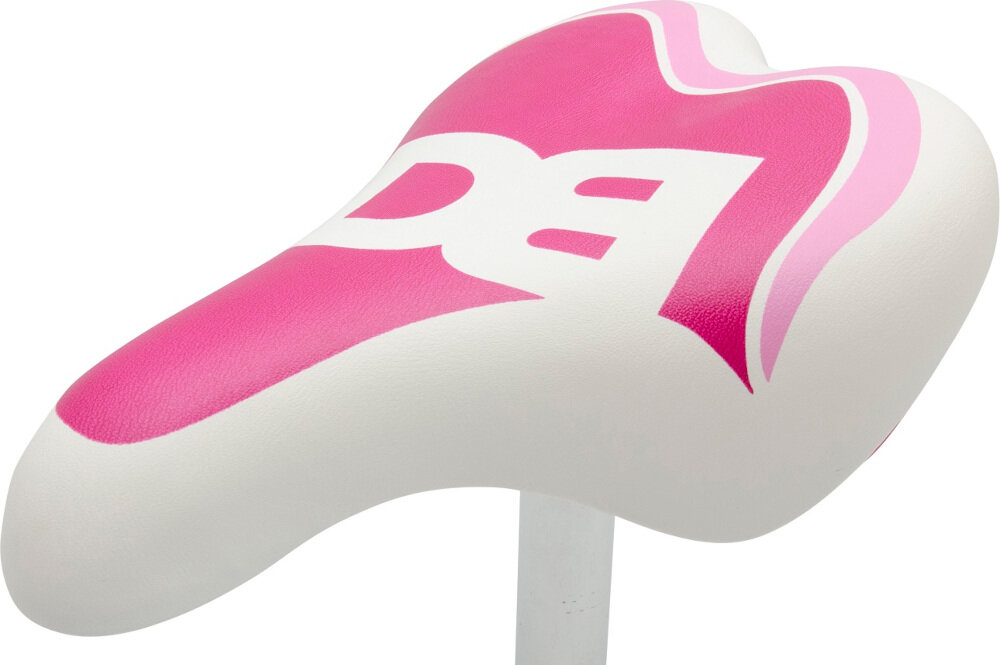 Rower DINO Hello Kitty 14 Biało-różowy kierownica wspornik