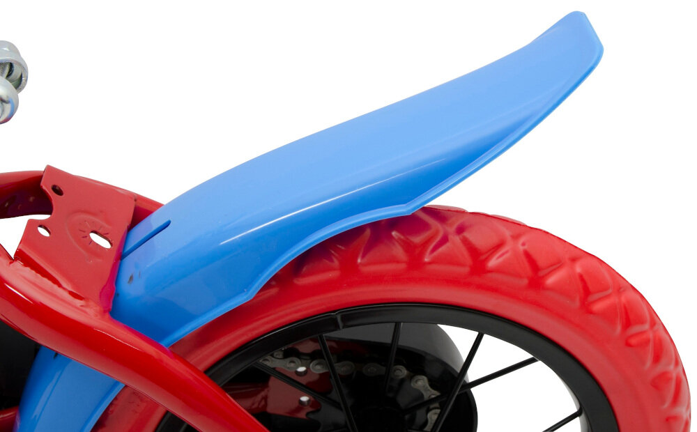 Rower NICKELODEON Psi patrol 12 Czerwono-niebiesko-żółty blotniki