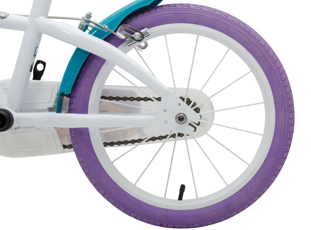 Rower DISNEY Lol Surprise 16 Srebrno-czerwono-czarny kola