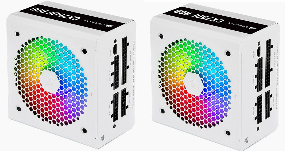 Zasilacz CORSAIR CX750F 750W RGB Bronze - bardzo wydajny