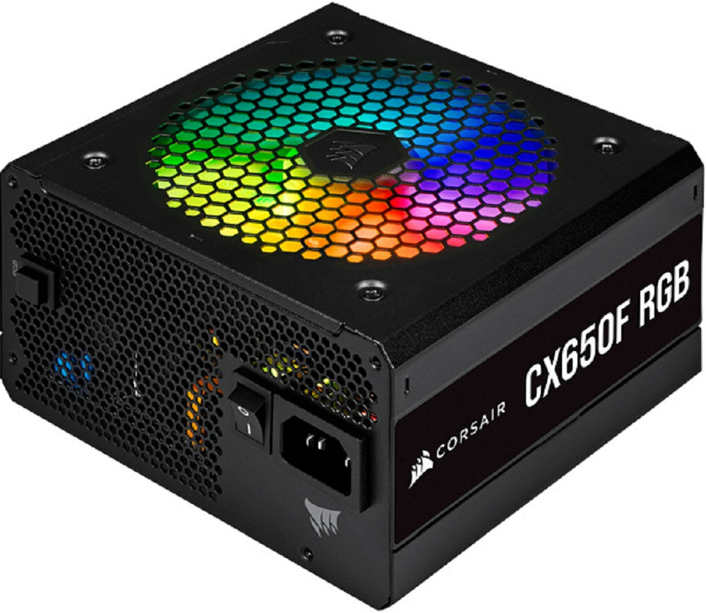 Zasilacz CORSAIR CX650F 650W RGB Bronze - kompaktowa konstrukcja