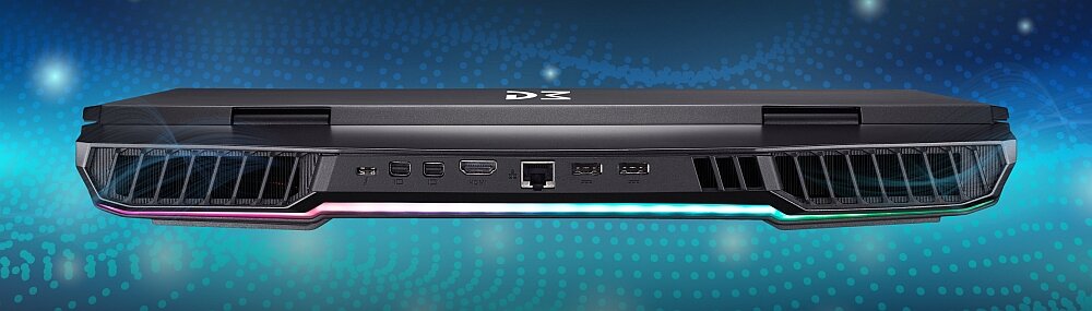 Laptop DREAMMACHINES T1650 chłodzenie