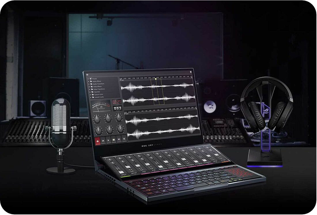 Laptop ASUS ROG Zephyrus Duo 15 - RAM   