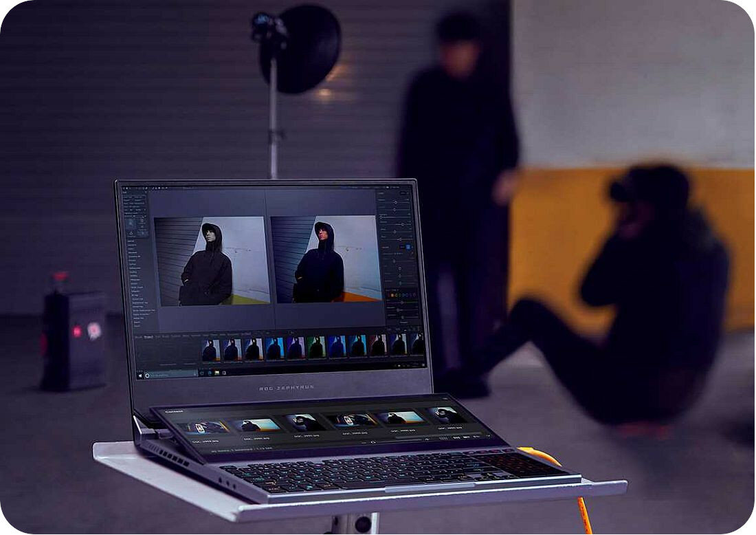 Laptop ASUS ROG Zephyrus Duo 15 - Niska waga   