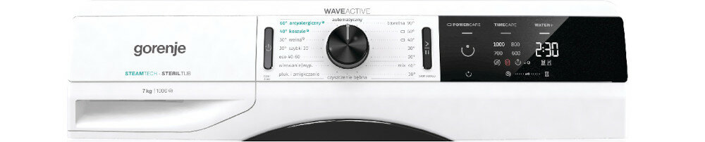 Pralka GORENJE W3E70CS PL - Prosty interfejs