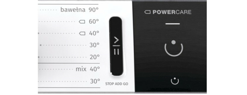 Pralka GORENJE W3E62SDS PL   - StopAddGo - wstrzymanie z możliwością dodania prania