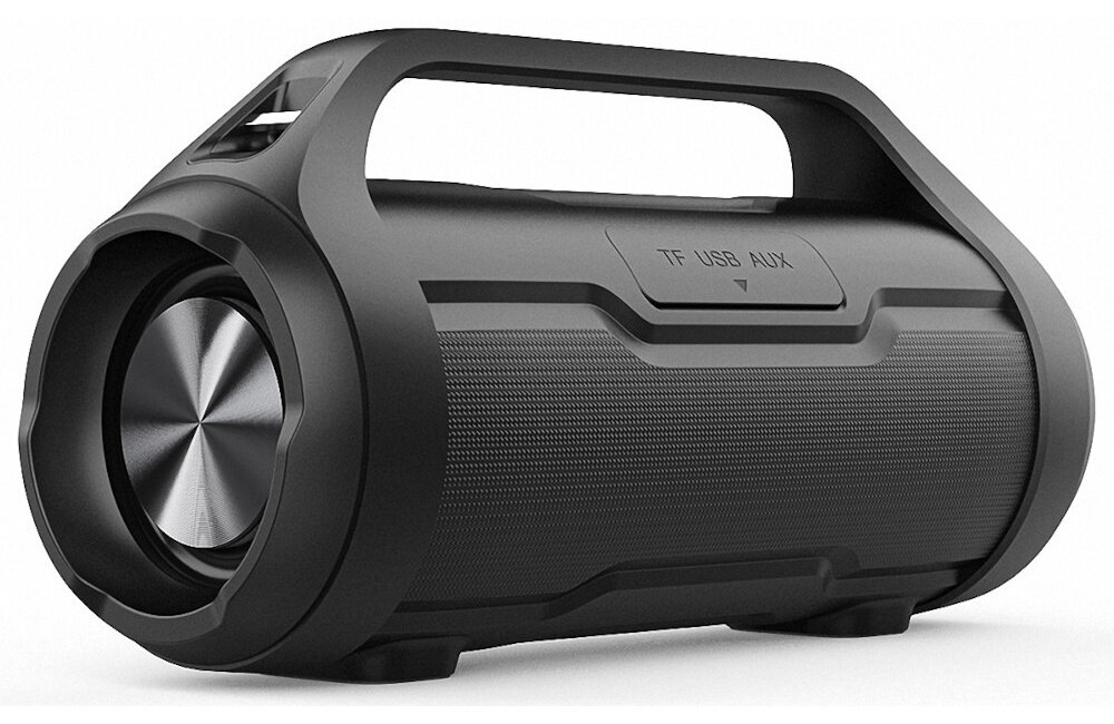 GŁOŚNIK MOBILNY MANTA SPK215 BLUETOOTH CZARNY odporność woda kurz