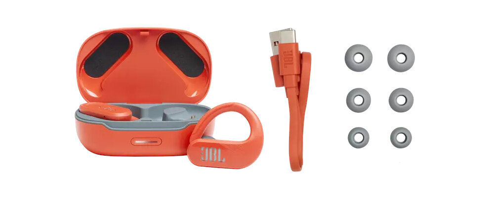 Słuchawki dokanałowe JBL Ednurance PEAK II TWS zestaw