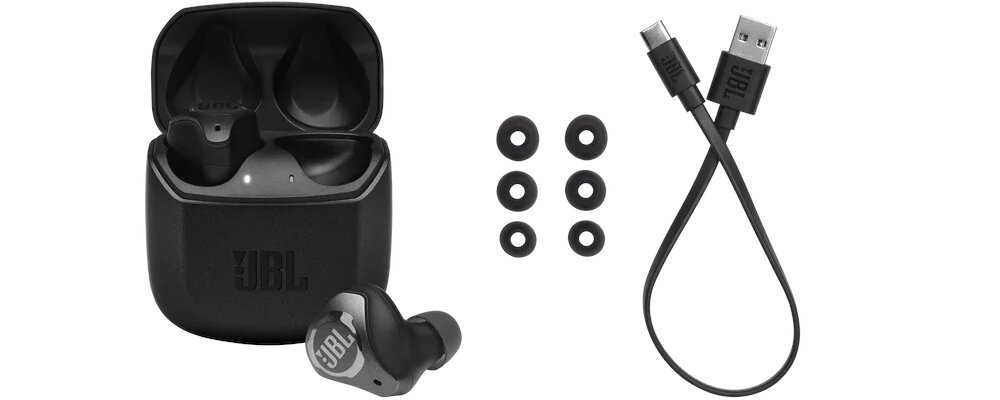 Słuchawki dokanałowe JBL Club Pro+ ANC zestaw