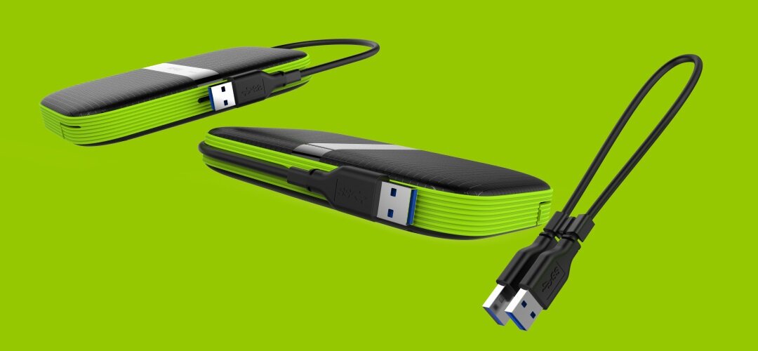 Dysk SILICON POWER Armor A60 - Design wbudowany kabel