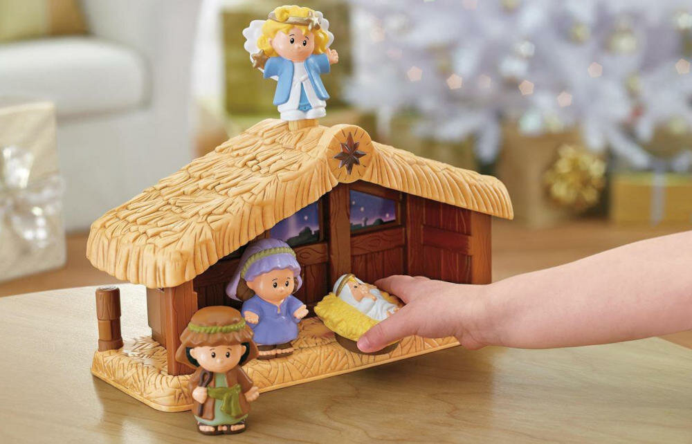 FISHER-PRICE-SZOPKA zestaw szopka bożonarodzeniowa dzieci święta aktor scenki figurki biblijne postacie