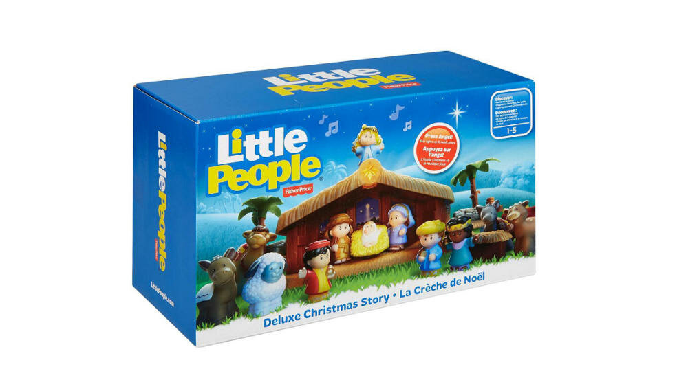 FISHER-PRICE-SZOPKA opakowanie szopka fugurki instrukcja karta gwarancyjna
