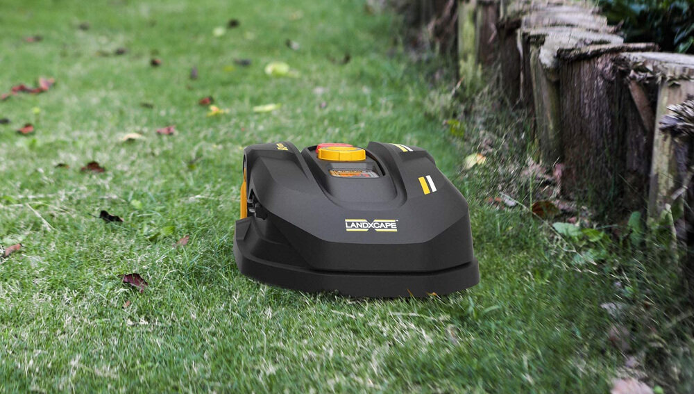Robot koszący LANDXCAPE LX790i Sterowanie Wi-Fi czujnik napotkania przeszkody czujnik deszczu czujnik podniesienia kod PIN