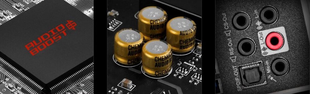 Płyta główna MSI MPG B550 Gaming Carbon WiFi  - dzwiek 