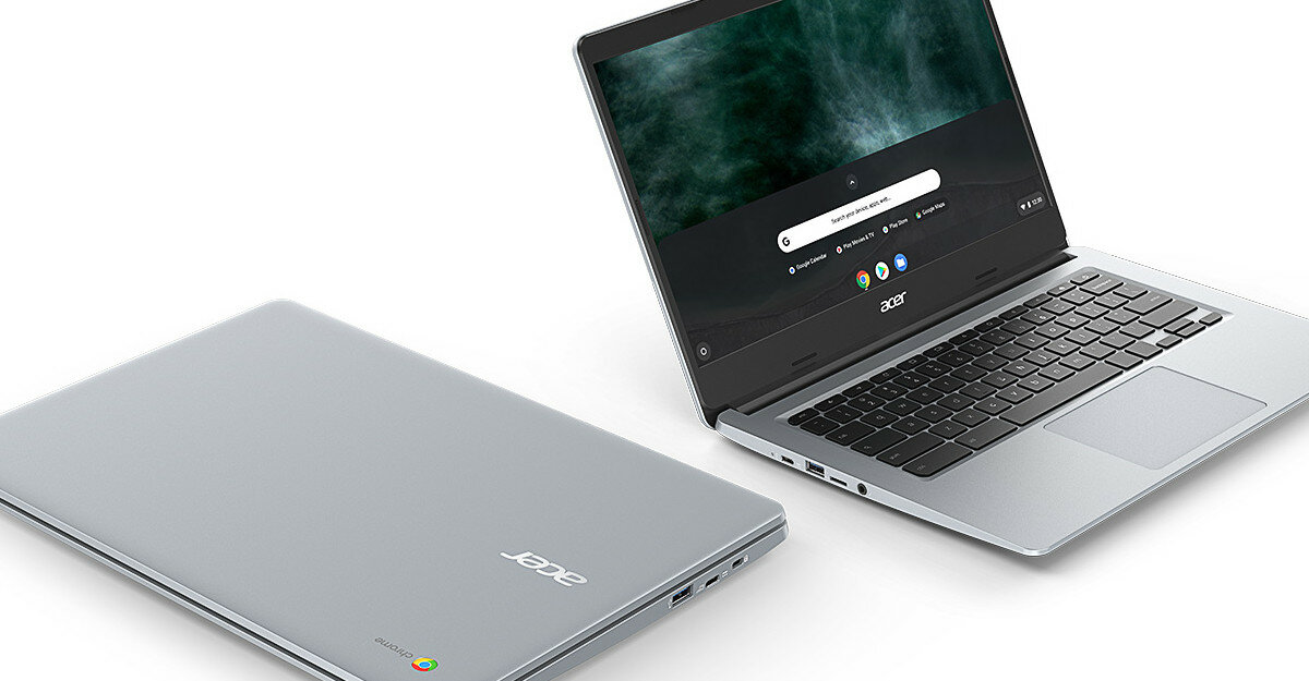 Laptop ACER Chromebook 314 CB314-1H-P43Q 14 Pentium Silver N5030 4GB eMMC 64GB Chrome OS waga cienki