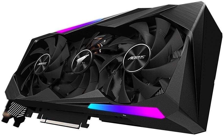 Karta graficzna GIGABYTE GeForce RTX 3070 Aorus Master - wydajność PCIExpress 4.0 x 16 GDDR 6x 8GB pamięci operacyjnej