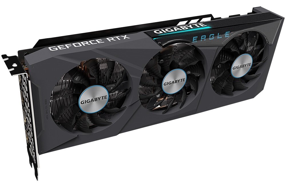 Karta graficzna GIGABYTE GeForce RTX 3070 Eagle 8GB - Akceleracja DLSS AI generowanie dodatkowych klatek Tensor