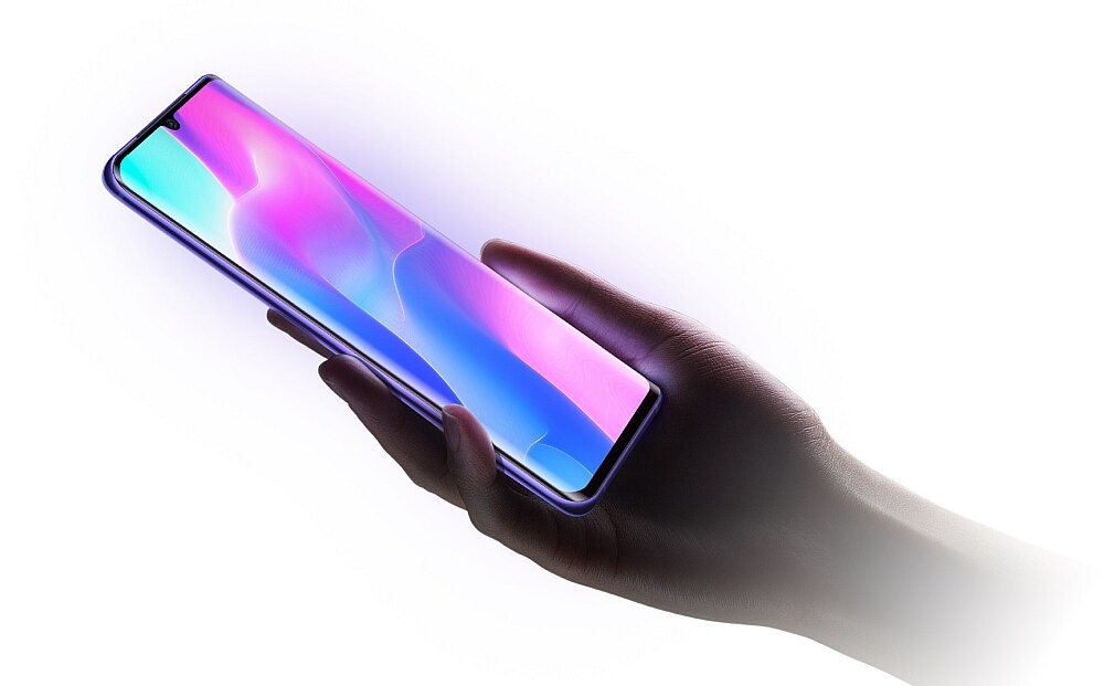 Smartfon XIAOMI Mi Note 10 Lite ekran wyświetlacz rozdzielczość przekątna amoled zaokrąglony