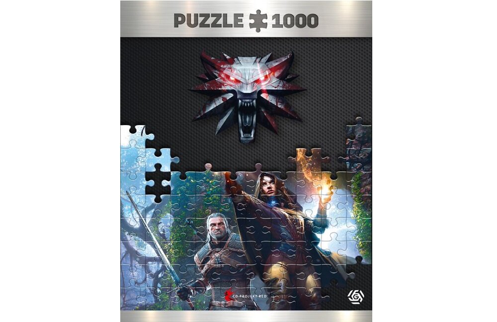 Puzzle CENEGA Wiedźmin Yennefer 1000 elementów Nauka przez zabawę