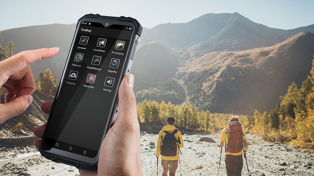 Smartfon OUKITEL WP8 Pro aparat ekran procesor blokada rozdzielczość bateria odporność obudowa szkło pamięć